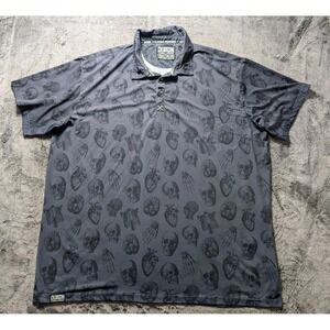 Dixxon Flannel Co Short Sleeve Polo Shirt Men's Size 5X Form & Function